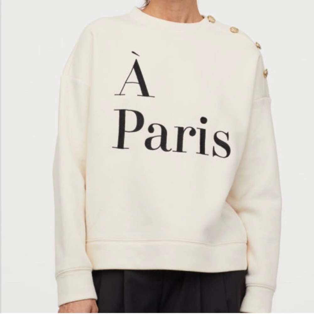 À Paris H&M Sweatshirt